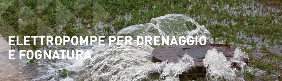 Elettropompe per drenaggio e fognatura PENTAIR