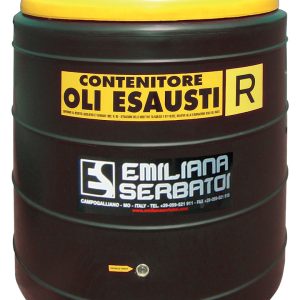 Serbatoio per olio esausto QUIOIL 500 lt. Nero